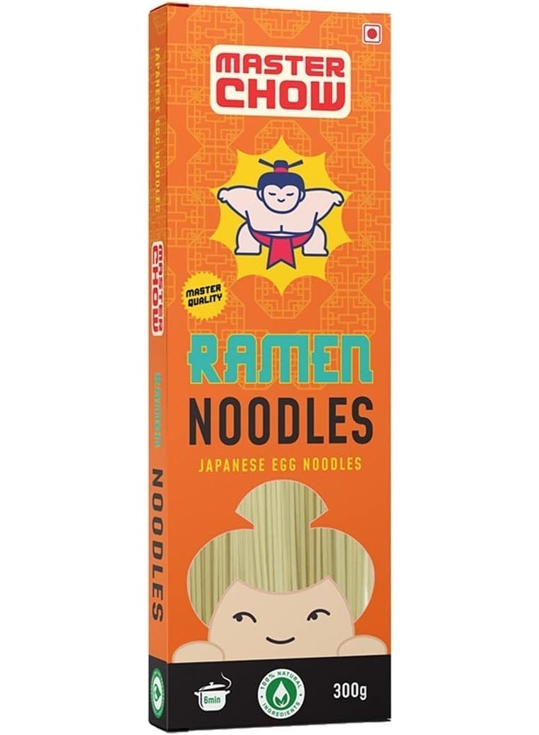 MASTER CHOW Ramen Japanese Egg Noodles 300g - Image 1